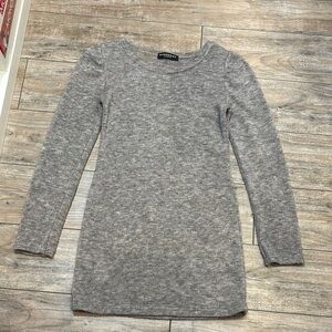 Burberry London Gray Long Sleeve Sweater Size Small